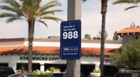 Outdoor sign for 988 lifeline