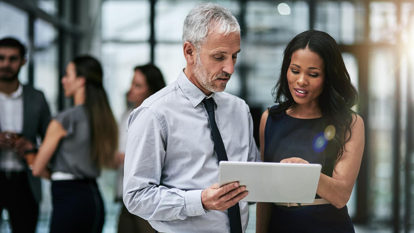stock photo of office workers